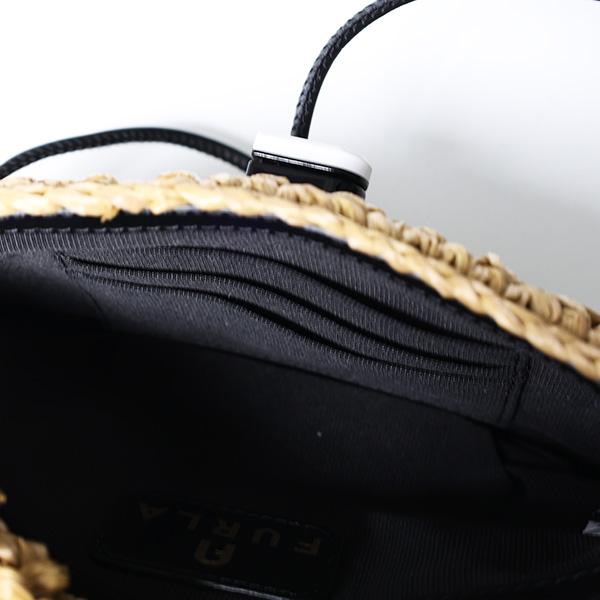 FURLA（フルラ） ラフィア ミニショルダーバッグ クロスボディバッグ