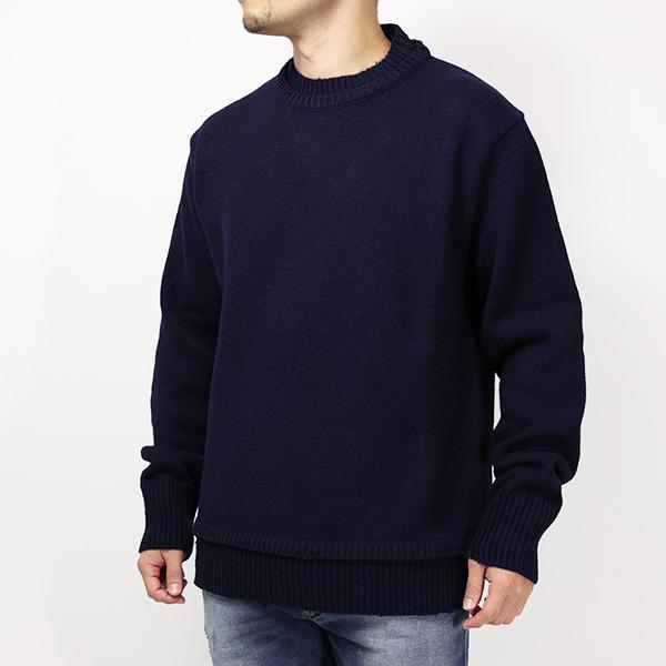 080560○ Maison Margiela レザー エルボーパッチ スウェット