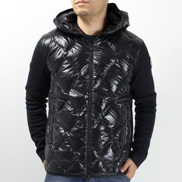 MONCLER モンクレール CARDIGAN TRICOT パーカー カーディガン ダウン ニット キルティング アウター メンズ 9B00024 M1121｜lag-onlinestore｜02