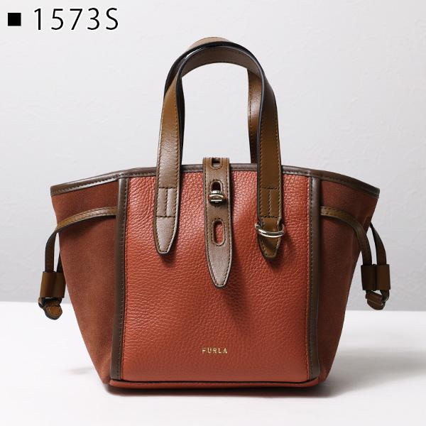 【美品】FURLA NET ミニトートバッグ FURLA（フルラ） NET MINI HANDBAG BASRFUA ネット ミニ トート