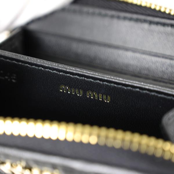 miu MIU ミュウミュウ MATELASSE COIN CASE カードケース カード miu MIU ミュウミュウ MATELASSE COIN CASE カードケース カード