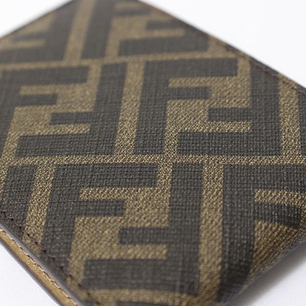 FENDI（フェンディ） FF LOGO Bi-Fold Wallet 折りたたみ財布 ミニ財布