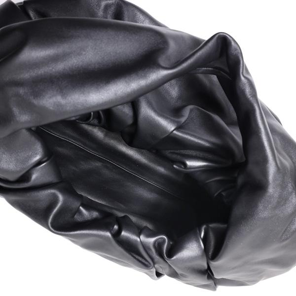 ボッテガべネタ　ハンドバッグ　ネイビー　内側の生地取れてます ボッテガべネタ ハンドバッグ ネイビー 内側の生地取れてます