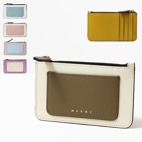 MARNI（マルニ） COIN CARD HOLDER WITH ZIP カードケース