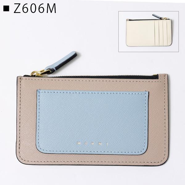 MARNI マルニ COIN CARD HOLDER WITH ZIP カードケース MARNI マルニ COIN CARD HOLDER WITH ZIP カードケース