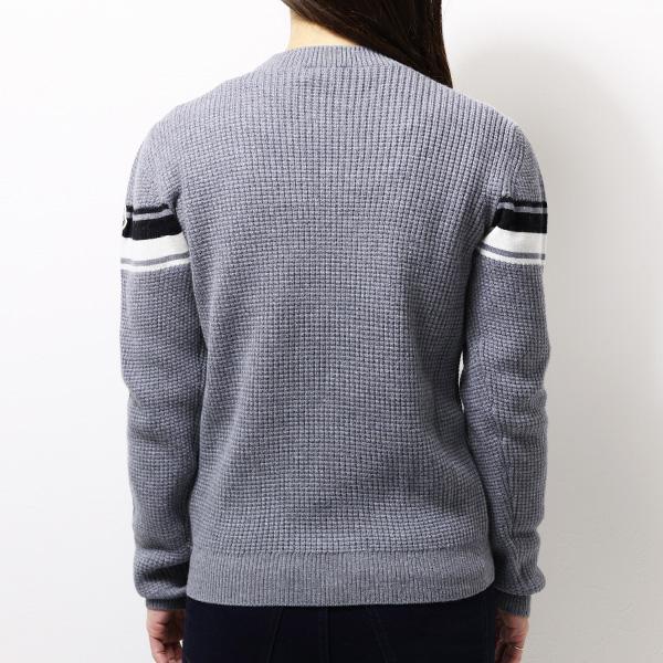 MONCLER ENFANT モンクレール セーター ニット 長袖 クルーネック ウール ロゴ キッズ 大人もOK 9C00002M1131の画像
