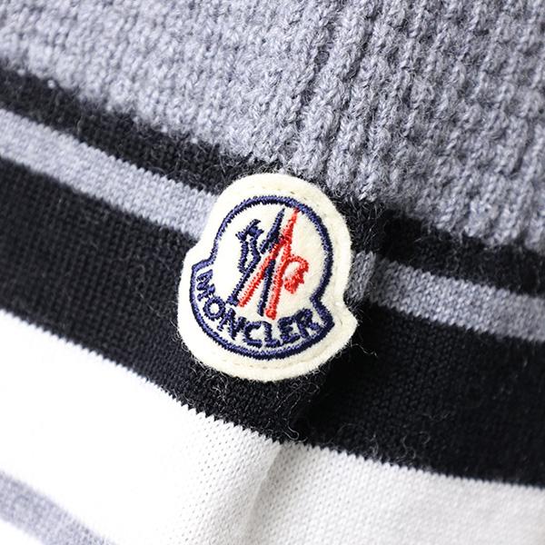 MONCLER ENFANT モンクレール セーター ニット 長袖 クルーネック ウール ロゴ キッズ 大人もOK 9C00002M1131の画像