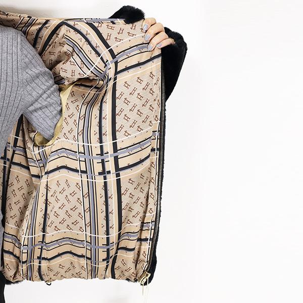 ヘルノ　42 ジャケット　レディース　フーデッド カーディガン モノグラム 楽天市場】HERNO ヘルノ ジャケット ファージャケット レディース