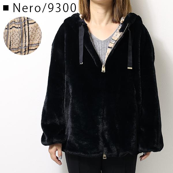 HERNO（ヘルノ） Eco Fur Jacket ファージャケット フーテッド