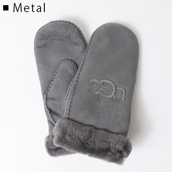 UGG（アグ） W SHEEPSKIN EMBROIDERED MITTEN 手袋 ミトン グローブ