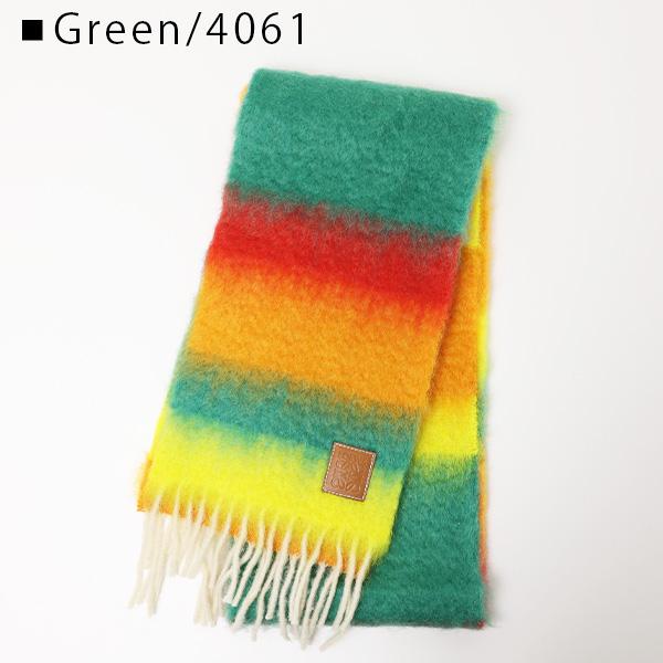 LOEWE（ロエベ） STRIPES MOHAIR SCARF F000487XDW ストライプ モヘア
