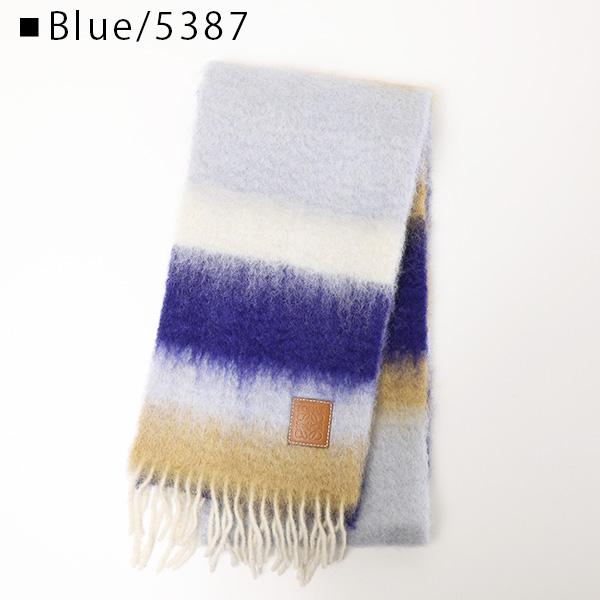 LOEWE（ロエベ） STRIPES MOHAIR SCARF F000487XDW ストライプ モヘア