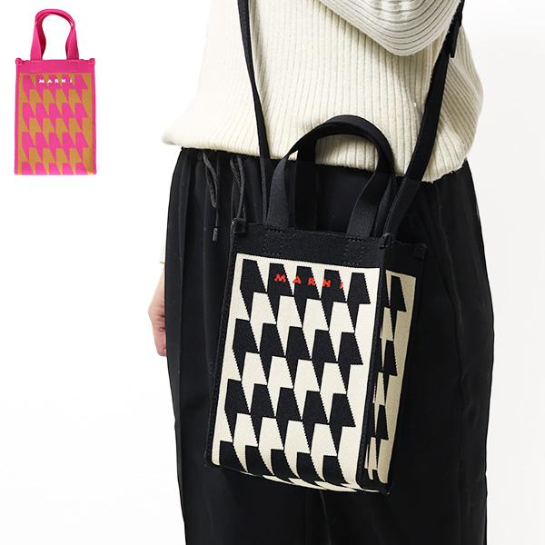 MARNI（マルニ） TOTE NANO W/STRAP トートバッグ ショルダーバッグ