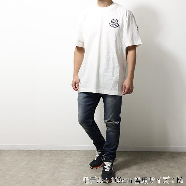 【MONCLER】 モンクレール グラフィックデザインロゴ Tシャツ MONCLER モンクレール Graphic Logo T-Shirt グラフィック ロゴ