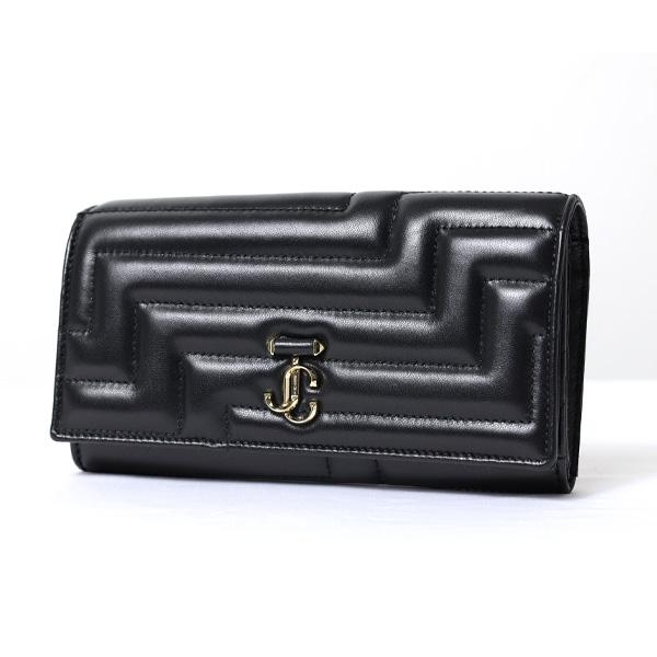 JIMMY CHOO ジミーチュウ MARTINA 長財布 小銭入れ有 レザー レディース MARTINA NBA