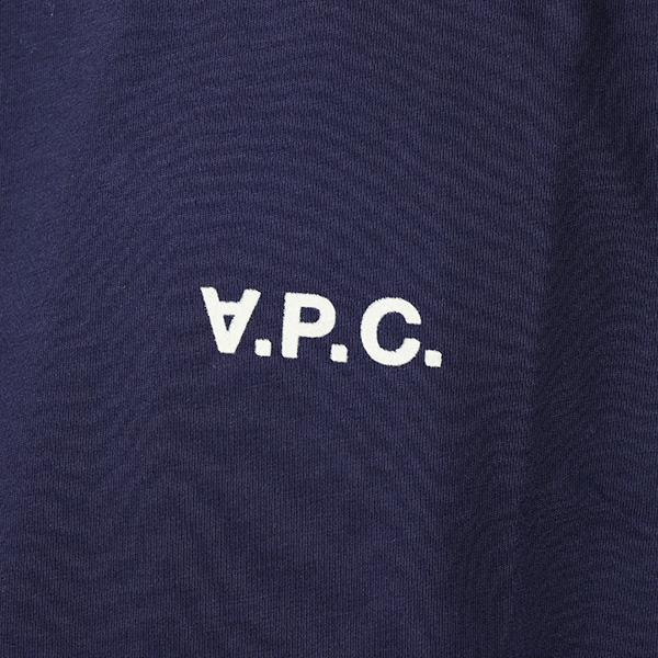 A.P.C. アーペーセー Jeremy Tシャツ クルーネック 半袖 ロゴ メンズ 