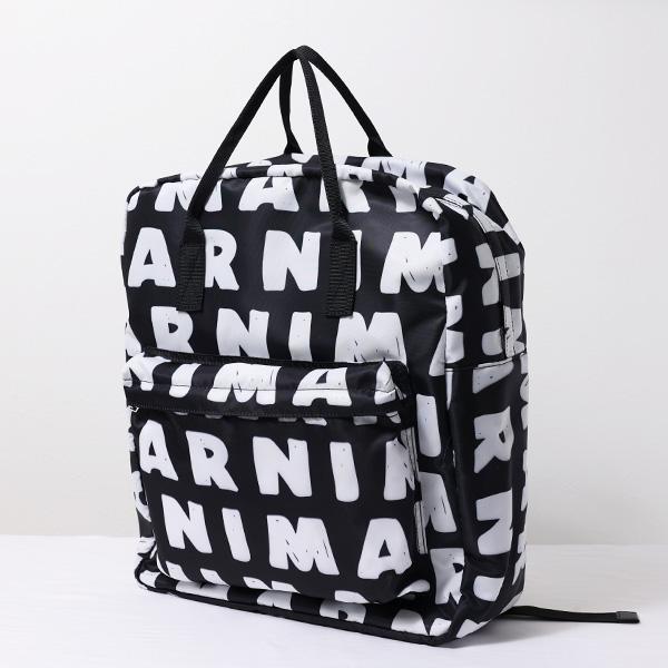 MARNI マルニ Logo Backpack リュックサック バックパック ロゴプリント キッズ レディース 大人も可 M00633 M00N0