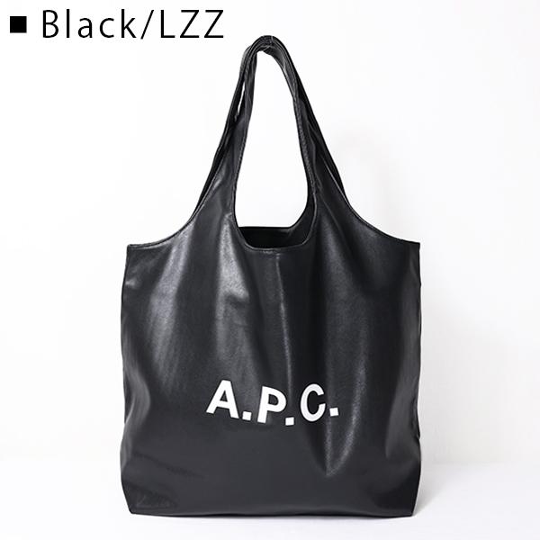 A.P.C. アーペーセー Ninon ニノン フェイクレザー ロゴ トート