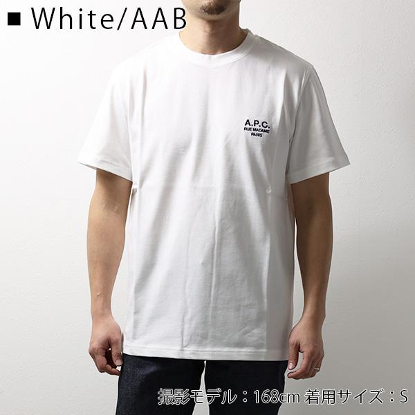 A.P.C. アーペーセー Tシャツ ロゴT ロゴ刺繍 ミニロゴ コットン A.P.C. アーペーセー Tシャツ ロゴT ロゴ刺繍 ミニロゴ コットン