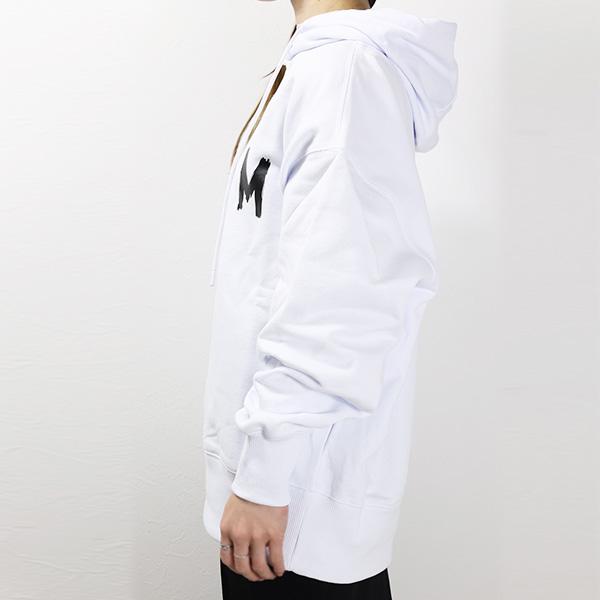 MSGM（エムエスジーエム） パーカー プルオーバー ペイント ロゴ