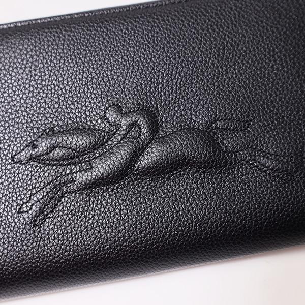LONGCHAMP Longcham ロンシャン 長財布 ラウンドファスナー LONGCHAMP Longcham ロンシャン 長財布 ラウンドファスナー