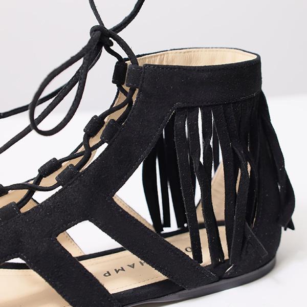 LONGCHAMP Longchamp ロンシャン Fringe Sandals サンダル