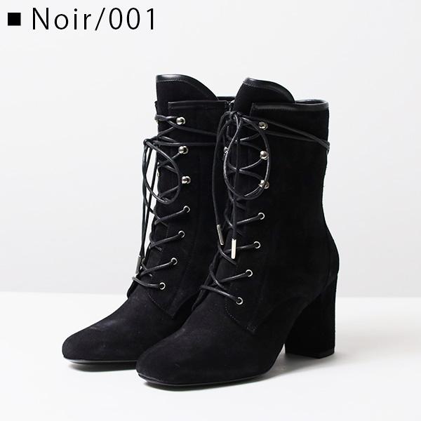 Longchamp ロンシャン ブラック　ショートブーツ 厚底 LONGCHAMP（ロンシャン） Lace up Boots ショートブーツ ブーツ レース