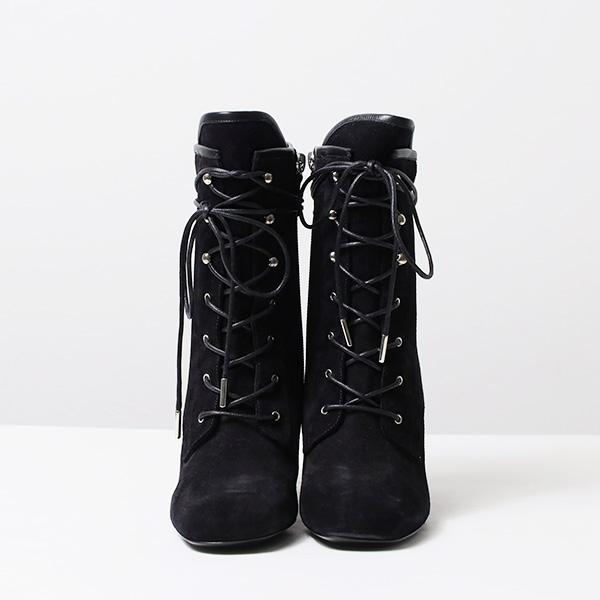 LONGCHAMP（ロンシャン） Lace up Boots ショートブーツ ブーツ レース