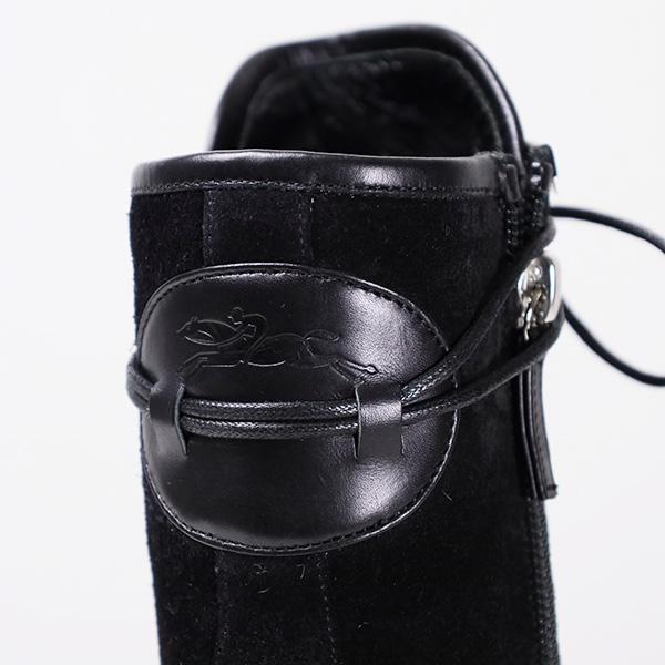 LONGCHAMP（ロンシャン） Lace up Boots ショートブーツ ブーツ レース