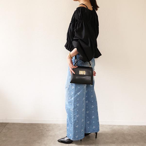 FURLA フルラ 1927 ミニ トップハンドル ハンドバッグ