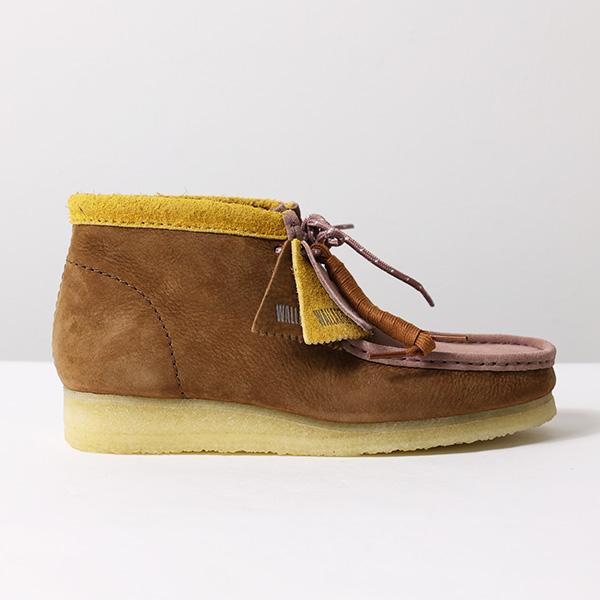 CLARKS クラークス Wallabee Boot ワラビー ラウンド モカシン カジュアルシューズ ブーツ レースアップ レザー 26163074｜lag-onlinestore｜03