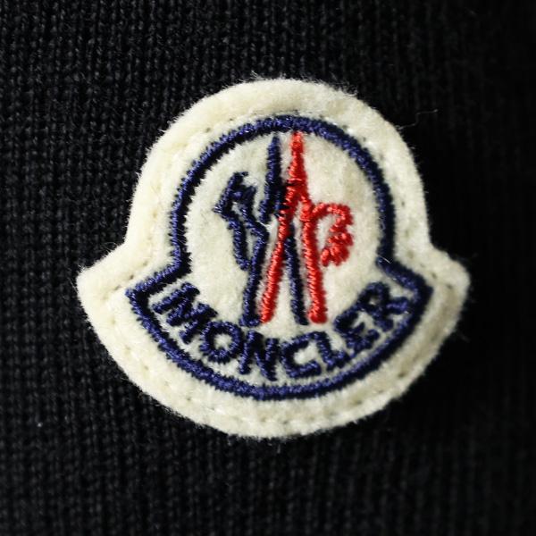 モンクレール♡刺繍付き長袖カーディガン MONCLER（モンクレール） CARDIGAN TRICOT カーディガン ニット ダウン