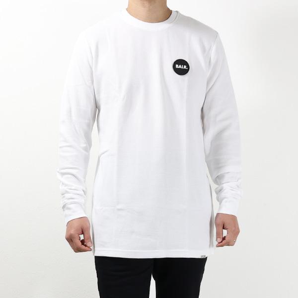 BALR.（ボーラー） Olaf Straight Round Rubber Badge Tシャツ 長袖