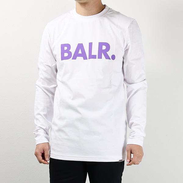 BALR.（ボーラー） Olaf Straight Brand Logo Tシャツ 長袖 ロンT ロゴ