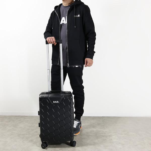 BALR.（ボーラー） Romeo Embossed Hexagon Suitcase キャリーケース