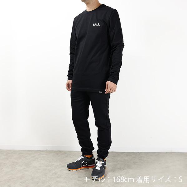 BALR. ロング T-SHIRT白Ⅿサイズ　B1111.1012 BALR.（ボーラー） カットソー GAME DAY BOX FIT LONG SLEEVE T-SHIRT