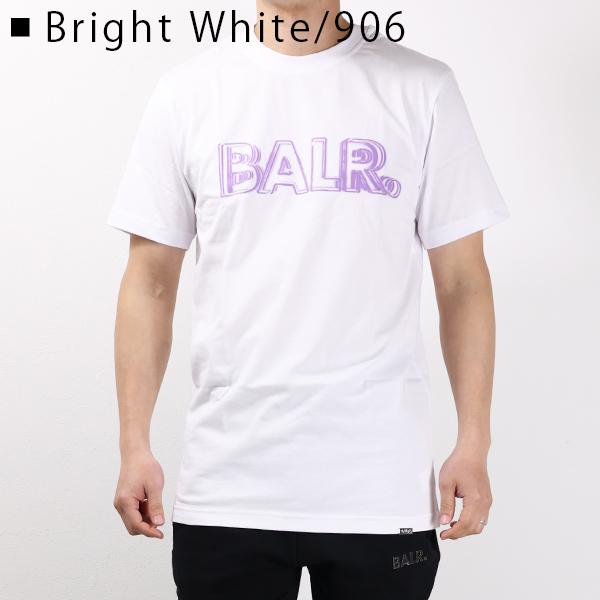 BALR.（ボーラー） Olaf Straight Neon Brand T-Shirt Tシャツ 半袖 