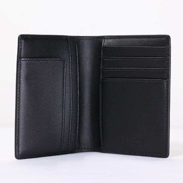 KENZO（ケンゾー） KENZO Paris Bi-Fold Wallet 折りたたみ財布 レザー