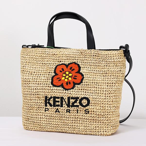 KENZO ケンゾー Boke Flower Medium Shoulder Bag ショルダーバッグ カゴバッグ ロゴ レディース