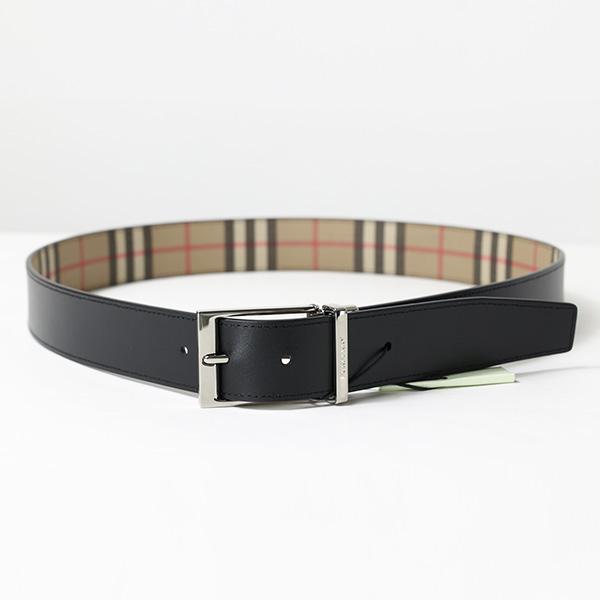 BURBERRY バーバリー リバーシブル ベルト バーバリーチェック レザー 本革 ロゴ メンズ 8052781｜lag-onlinestore｜05