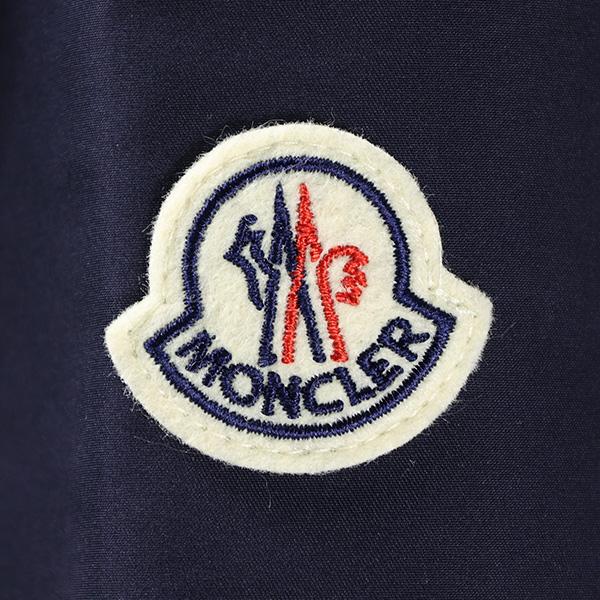 【美品】MONCLER 刺繍ロゴ ナイロンジャケット　L MONCLER モンクレール メンズ ナイロンジャケット ロゴ 刺繍