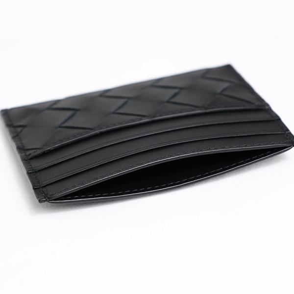 ボッテガヴェネタ イントレチャート カードケース 0466s61 イントレチャート ファスナー付き カードケース ブラック 黒