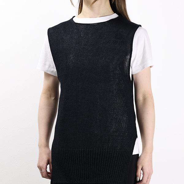 JIL SANDER（ジルサンダー） Knit Vest ベスト コットン クルーネック