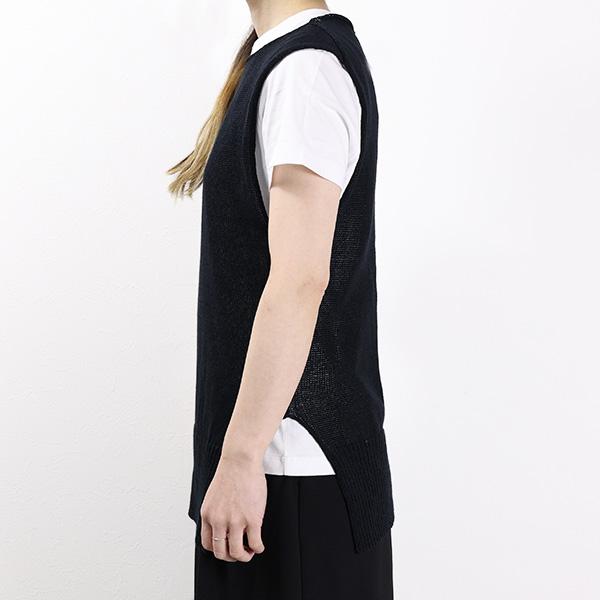 JIL SANDER（ジルサンダー） Knit Vest ベスト コットン クルーネック