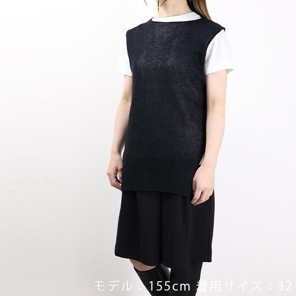 JIL SANDER（ジルサンダー） Knit Vest ベスト コットン クルーネック