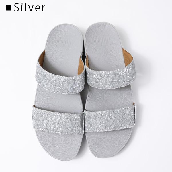 FitFlop（フィットフロップ） Lulu Glitz Slides サンダル ウェッジ