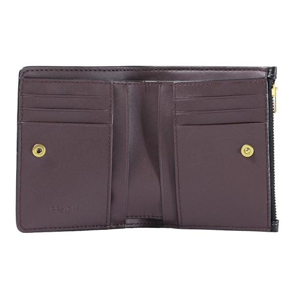 COACH（コーチ） 二つ折り財布 折りたたみ財布 小銭入れあり レザー