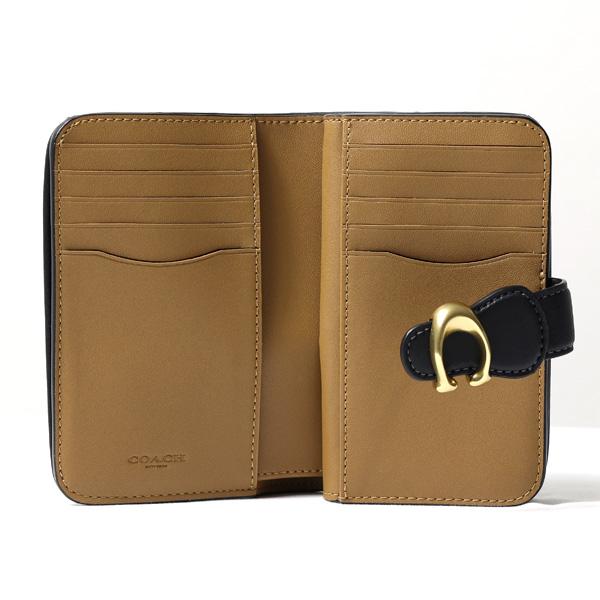 COACH（コーチ） 二つ折り財布 折りたたみ財布 小銭入れあり タビー