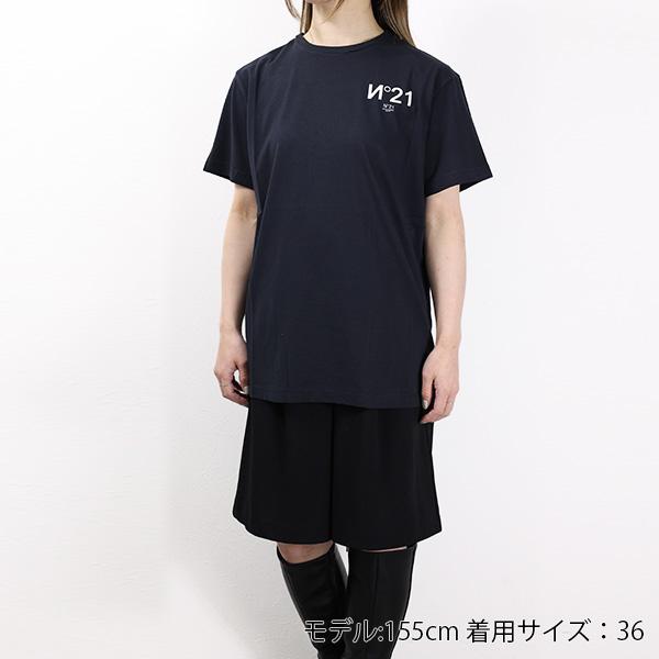 N°21（ヌメロヴェントゥーノ） N 21 ヌメロヴェトゥーノ Logo Print T