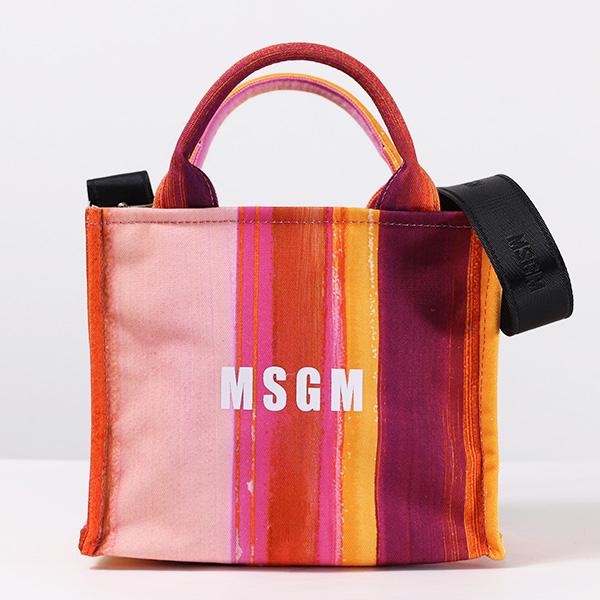 MSGM エムエスジーエム ミニ トートバッグ ショルダーバッグ 